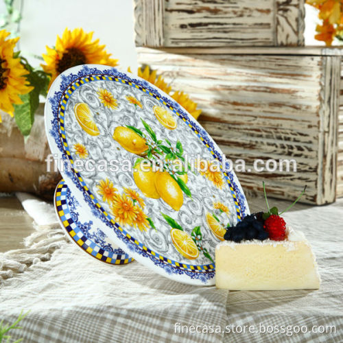11 Inches Elegant Cake Stand Ceramic